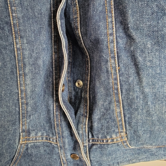 Be in the Current Seen, 80's jean jacket, large - Picture 10 of 10